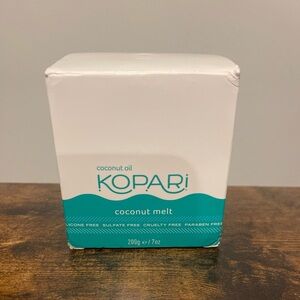 NIB Kopari Coconut Melt Full Size Jar 7 oz 200g Coconut Oil All Natural Spatula